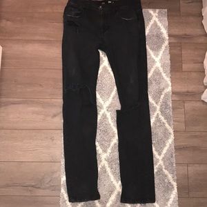 Mens RSQ (Tillys brand) black pants size 31x32